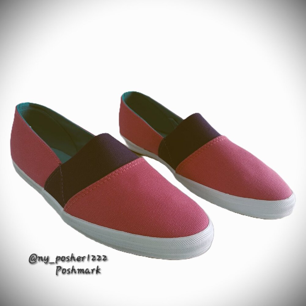 *𝓥𝓲𝓷𝓽𝓪𝓰𝓮 𝖻𝖺𝗅𝗅𝗈𝗈𝗇𝗌 Canvas Slip-On Boat Shoes 7🟣